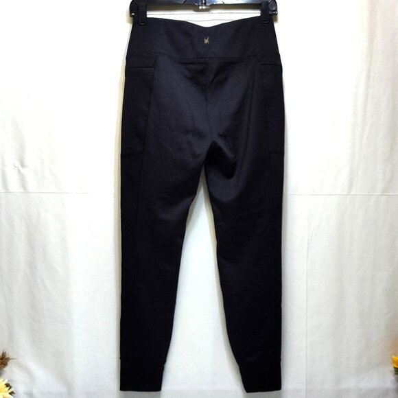 Spyder Active High-Rise Athletic Legging WMNS Medium Pockets Comfortable Fit VGC - Picture 2 of 11